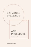 Cover: Criminal Evidence and Procedure - Edinburgh University Press
