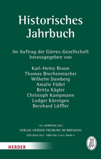 Abbildung von: Historisches Jahrbuch - Verlag Herder