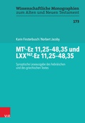 Cover: MTL-Ez 11,25-48,35 und LXX967-Ez 11,25-48,35 - Vandenhoeck & Ruprecht