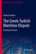 Cover: The Greek-Turkish Maritime Dispute - Springer
