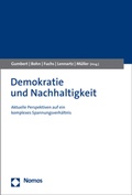 Cover: Demokratie und Nachhaltigkeit - Nomos