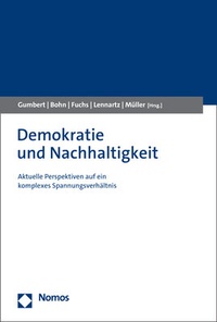 Abbildung von: Demokratie und Nachhaltigkeit - Nomos
