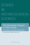 Cover: The Elemental Analysis of Glass Beads - Leuven University Press