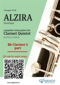 Abbildung von: Bb Clarinet 2 part of "Alzira" for Clarinet Quintet - Glissato Edizioni Musicali