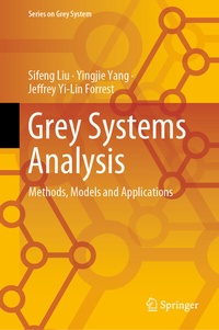 Enlarge image Cover: Grey Systems Analysis - Springer