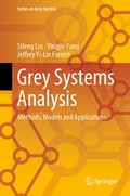 Cover: Grey Systems Analysis - Springer