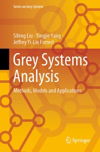 Enlarge image Cover: Grey Systems Analysis - Springer