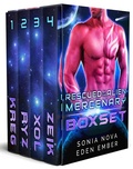 Cover: Rescued by the Alien Mercenary - The Complete Series Boxset: Sci-Fi Alien Rebel Romance - Sonia Nova