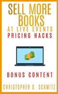Cover: Sell More Books at Live Events: Pricing Hacks Bonus Content - TreeShaker Books