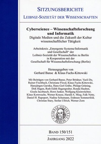 Abbildung von: Cyberscience - Wissenschaftsforschung und Informatik. - trafo Wissenschaftsverlag