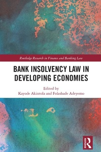 Abbildung von: Bank Insolvency Law in Developing Economies - Routledge