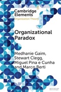 Cover: Organizational Paradox - Cambridge University Press