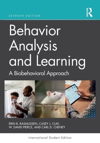 Enlarge image Cover: Behavior Analysis and Learning - Routledge