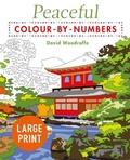 Cover: Large Print Peaceful Colour-by-Numbers - Arcturus