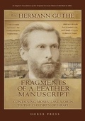 Cover: Fragments of a Leather Manuscript Containing Moses' Last Words to the Children of Israel - Horeb Press