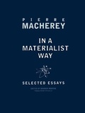 Cover: In a Materialist Way - Verso Books