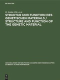 Cover: Struktur und Funktion des Genetischen Materials / Structure and Function of the Genetic Material - De Gruyter