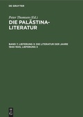 Cover: Die Literatur der Jahre 1940-1945, Lieferung 3 - De Gruyter