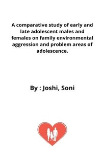 Abbildung von: A comparative study of early and late adolescent males and females on family environmental aggression and problem areas of adolescence. - VedantRustyyt