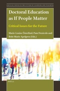 Cover: Doctoral Education as If People Matter - Brill