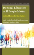 Cover: Doctoral Education as If People Matter - Brill
