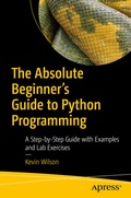 Cover: The Absolute Beginner's Guide to Python Programming - APress