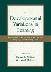 Enlarge image Cover: Developmental Variations in Learning - Psychology Press Ltd