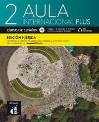 Abbildung von: Aula internacional Plus 2 A2 - Edición híbrida - Klett