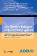 Cover: New Trends in Database and Information Systems - Springer