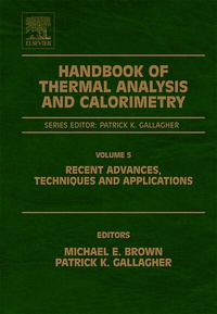 Abbildung von: Handbook of Thermal Analysis and Calorimetry: Volume 5 - Elsevier