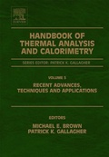 Cover: Handbook of Thermal Analysis and Calorimetry: Volume 5 - Elsevier