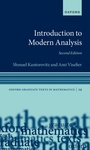 Cover: Introduction to Modern Analysis - OUP eBook