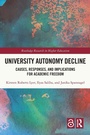 Cover: University Autonomy Decline - Routledge