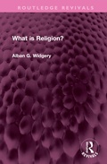 Cover: What is Religion? - Routledge