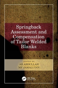 Abbildung von: Springback Assessment and Compensation of Tailor Welded Blanks - CRC Press