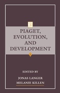 Cover: Piaget, Evolution, and Development - Psychology Press Ltd