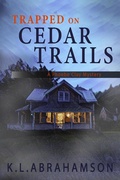 Cover: Trapped on Cedar Trails (A Phoebe Clay Mystery, #4) - A Phoebe Clay Mystery