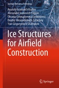 Cover: Ice Structures for Airfield Construction - Springer