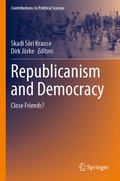 Cover: Republicanism and Democracy - Springer