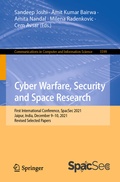 Cover: Cyber Warfare, Security and Space Research - Springer