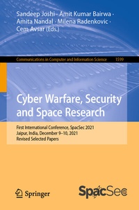 Abbildung von: Cyber Warfare, Security and Space Research - Springer