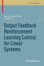 Cover: Output Feedback Reinforcement Learning Control for Linear Systems - Birkhäuser