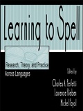 Cover: Learning to Spell - Routledge