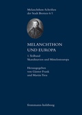 Cover: Melanchthon und Europa - frommann-holzboog