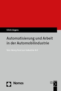 Abbildung von: Automatisierung und Arbeit in der Automobilindustrie - Nomos