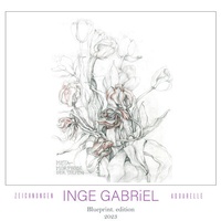 Abbildung von: inge gabriel: zeichnungen und aquarelle - Blueprint. druck + medien gmbh galerieverlag Blueprint. edition