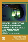 Cover: Modern Luminescence from Fundamental Concepts to Materials and Applications, Volume 4 - Woodhead Publishing