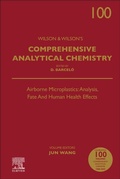 Cover: Airborne Microplastics: Analysis, Fate and Human Health Effects: Volume 100 - Elsevier