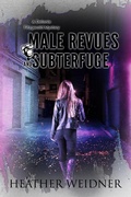Cover: Male Revues and Subterfuge (The Delanie Fitzgerald Mysteries, #4) - The Delanie Fitzgerald Mysteries