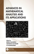 Cover: Advances in Mathematical Analysis and its Applications - Chapman & Hall/CRC